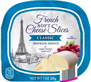 French Soft Cheese Slices